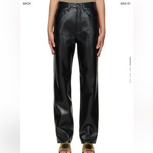 Agolde recycled leather pant